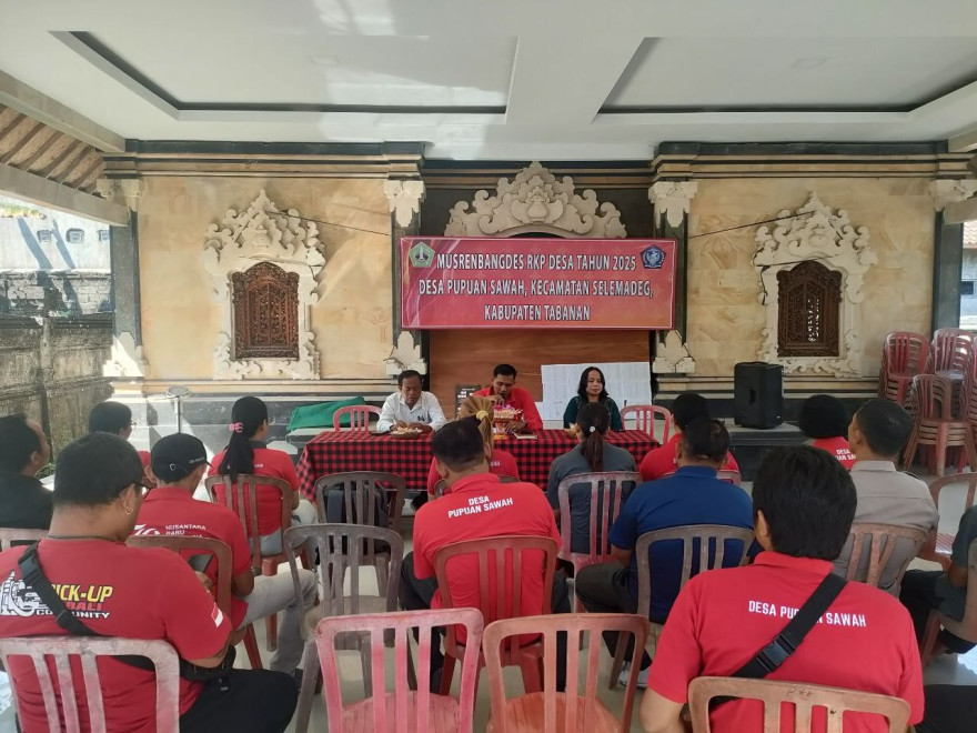 Musyawarah Rencana Pembangunan Desa (Musrenbangdes) Rencana Kerja Pemerintah Desa (RKP) Tahun 2025